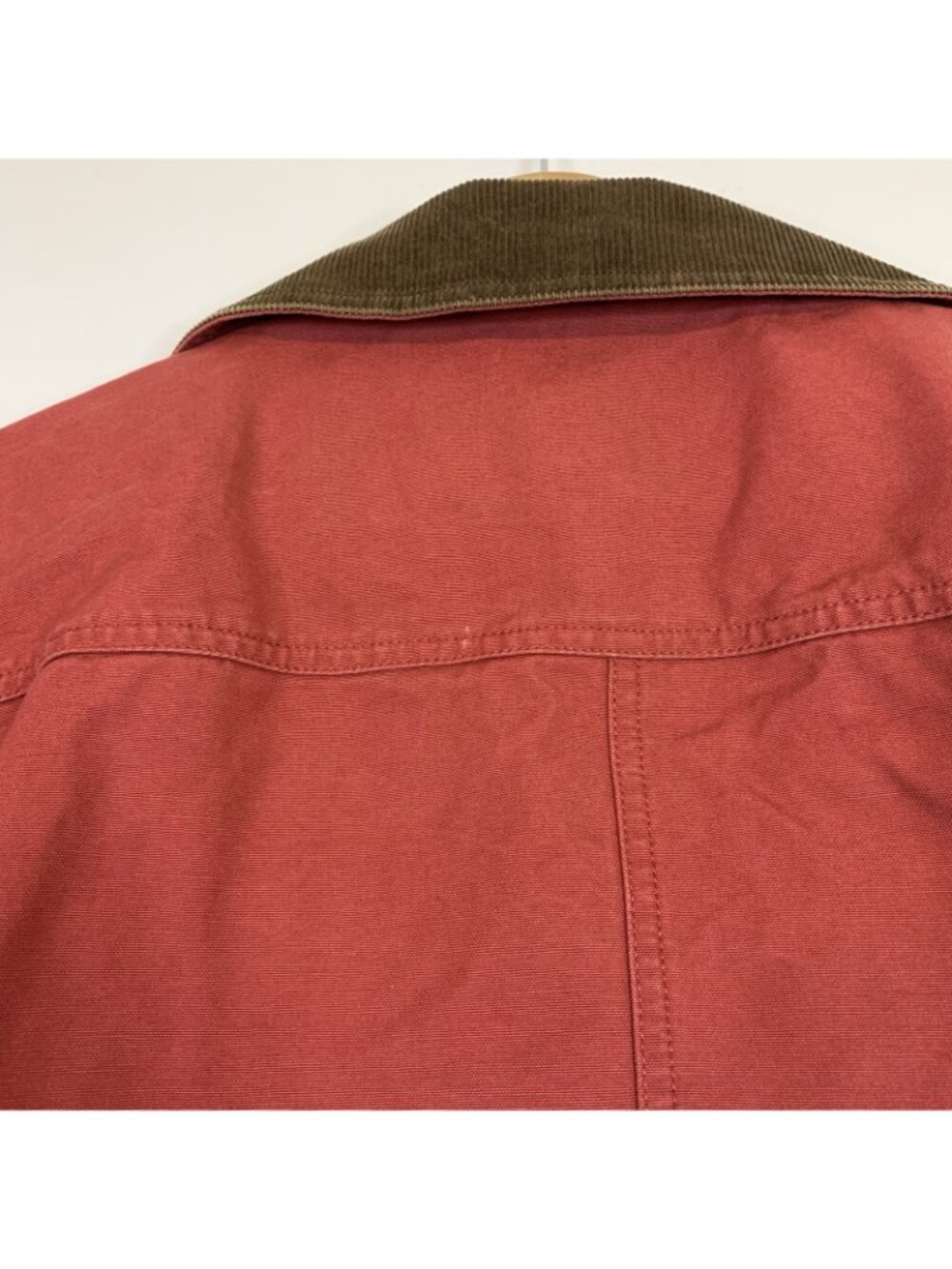 Vintage 90s L.L.Bean Canvas Chore Jacket Red Size L - Picture 6 of 6